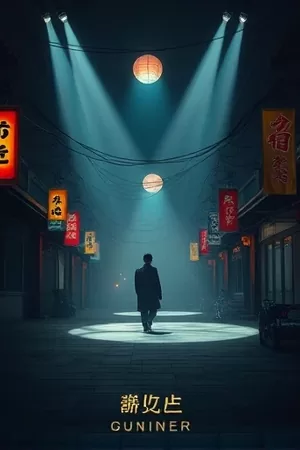 荒原拾荒者废土沙暴中前行封面